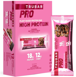 TRUBAR Pro Caramel But Make It Salty High Protein Bar 2.12oz 12ct